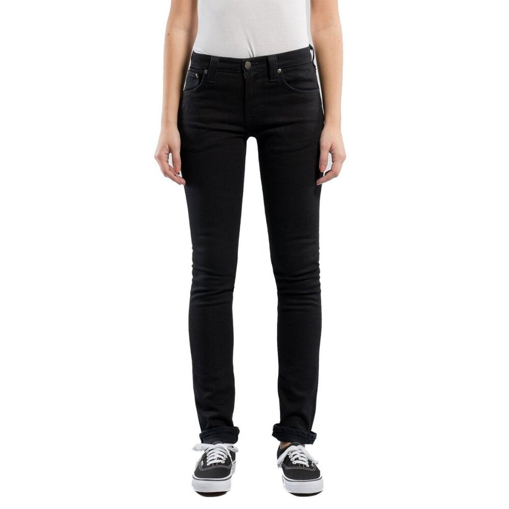 Nudie Jeans Women's Black Skinny Jeans